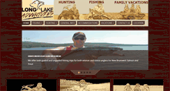 Desktop Screenshot of longlakeadventures.com